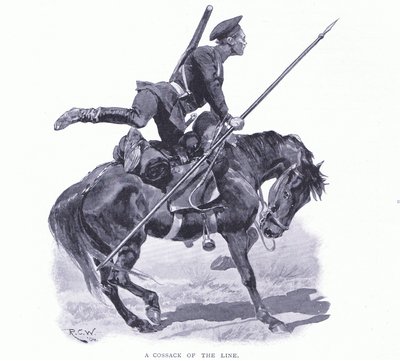 A Cossack of the Line by Richard Caton Woodville