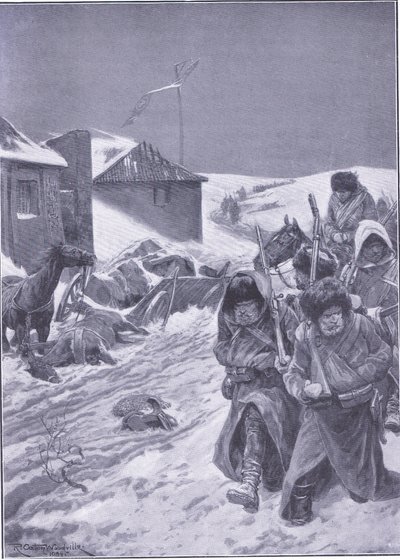 The Unending March Eastwards: A Familiar Sight on the Way by Richard Caton Woodville