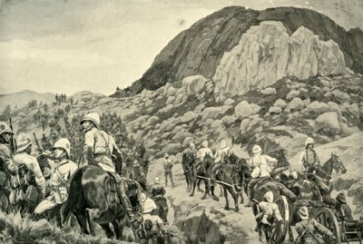 Going Out to the Attack on Spion Kop on January 24 by Richard Caton Woodville II