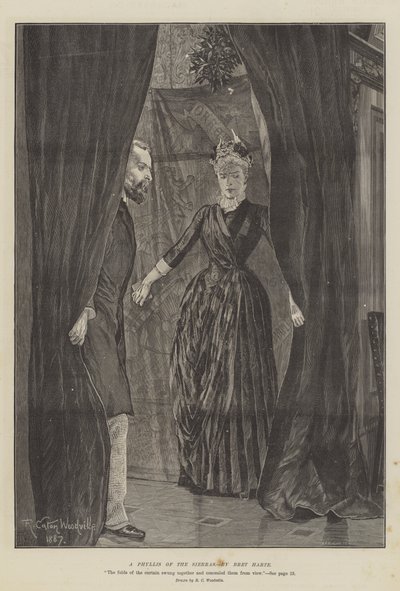 A Phyllis of the Sierras, by Bret Harte by Richard Caton Woodville junior