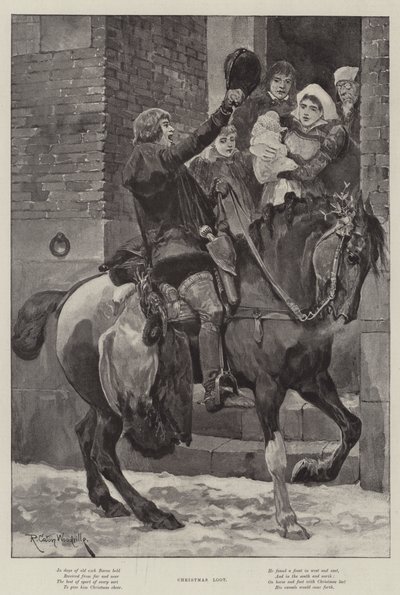 Christmas Loot by Richard Caton Woodville junior