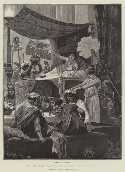 Cleopatra by Richard Caton Woodville junior