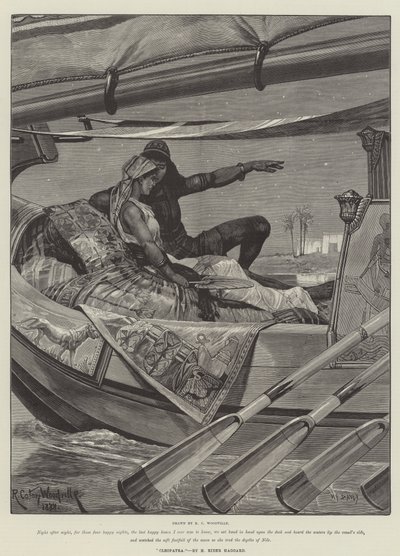 Cleopatra by Richard Caton Woodville junior