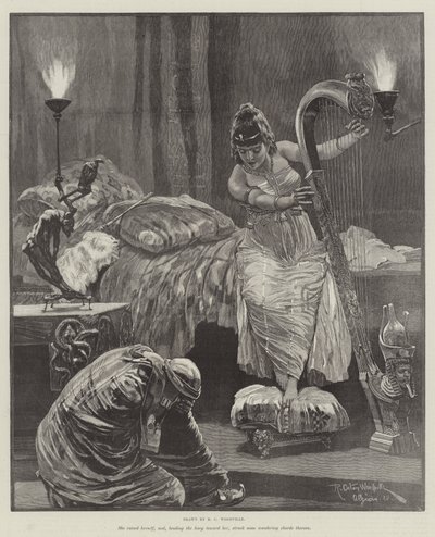 Cleopatra by Richard Caton Woodville junior