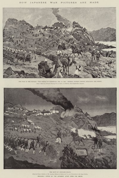 How Japanese War Pictures are Made by Richard Caton Woodville junior