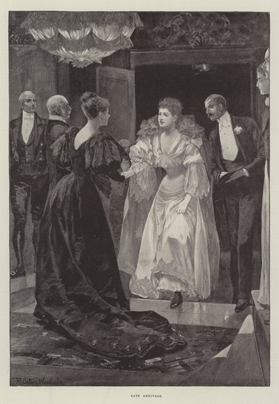 Late Arrivals by Richard Caton Woodville junior