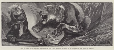 Nada the Lily, by H Rider Haggard by Richard Caton Woodville junior