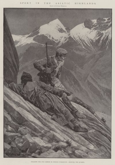 Sport in the Asiatic Highlands by Richard Caton Woodville junior