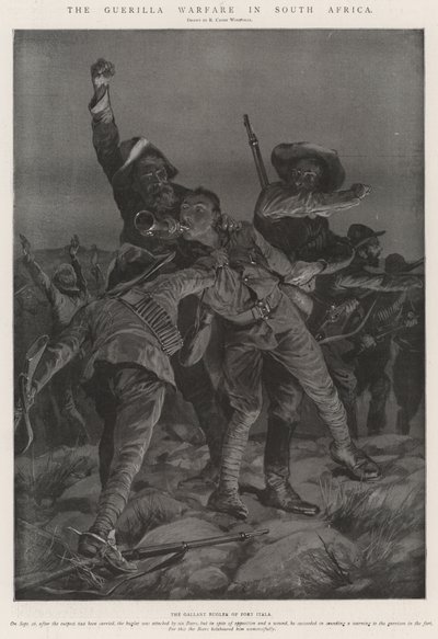 The Guerilla Warfare in South Africa by Richard Caton Woodville junior