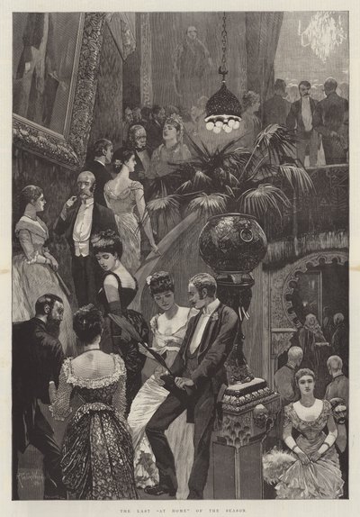 The Last At Home of the Season by Richard Caton Woodville junior