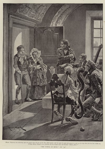 The Power of Music by Richard Caton Woodville junior