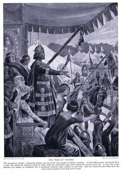 The prize of victory by Richard Caton Woodville junior