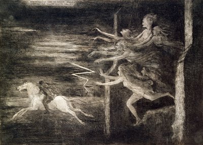 And Scarcely Had He Maggie Rallied, When Out the Hellish Legion Sallied by Richard Cockle Lucas