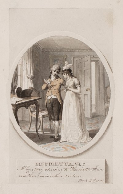 Mr Courtney showing to Henrietta their mother