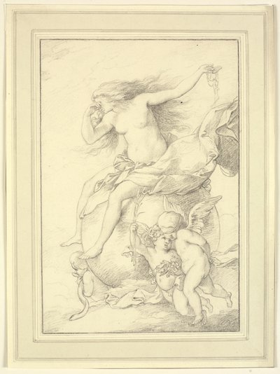 Allegory of Fortune on a Globe Surrounded by Putti by Richard Cosway