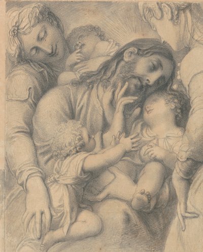 Christ Blessing Little Children by Richard Cosway