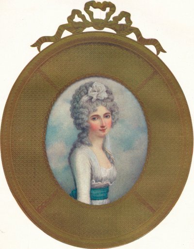 Miniature Portrait of Katherine, Lady Manners, Later Lady Huntingtower by Richard Cosway