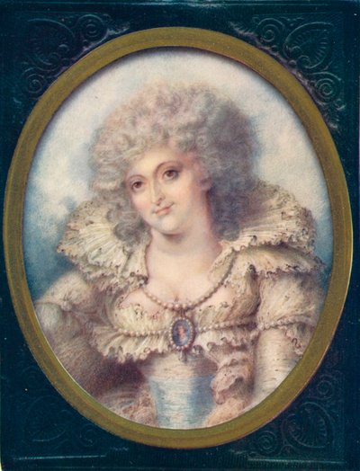 Mrs Fitzherbert, 1907. The Longtime Companion of the Future King George IV of the United Kingdom by Richard Cosway