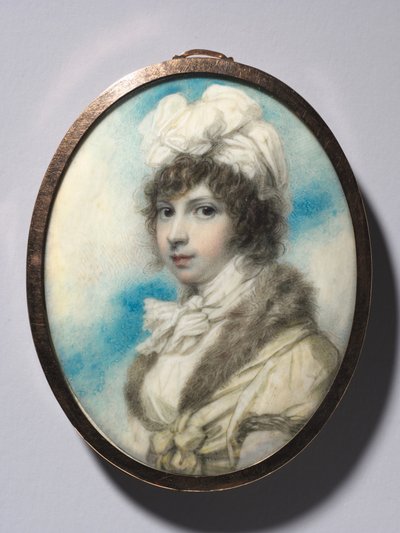 Portrait of the Hon. Anne Annesley, later Countess of Mountnorris, c. 1800 by Richard Cosway