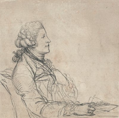 Profile Study of a Young Man by Richard Cosway