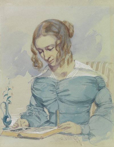 Portrait of Maria Elizabeth Dadd, the Artist