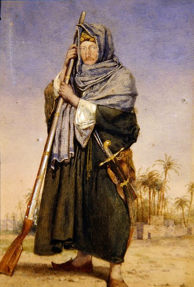 Portrait of Sir Thomas Phillips in Arab Dress by Richard Dadd