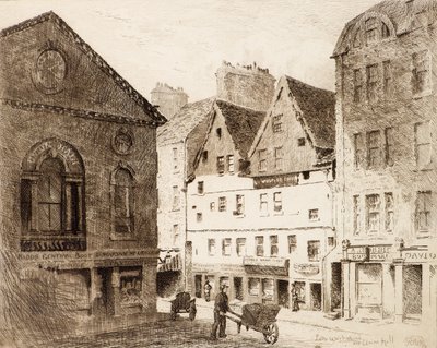 Lady Warkstairs and Union Hall by Richard Davidson Winter