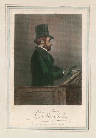 Portrait of Richard Tattersall by Richard Deighton