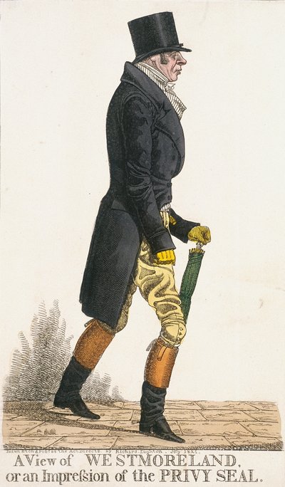 A View of Westmoreland, or an Impression of the Privy Seal by Richard Dighton