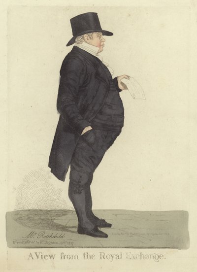 Nathan Mayer Rothschild by Richard Dighton