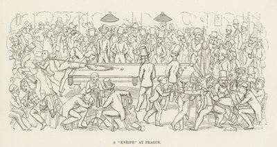 A Kneipe at Prague by Richard Doyle