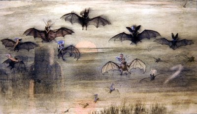 A Flight by Night of Bats and Elves by Richard Doyle