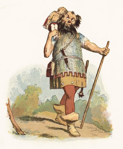Illustration for Jack The Giant Killer by Richard Doyle