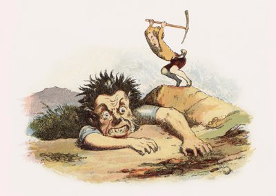 Illustration for Jack The Giant Killer by Richard Doyle