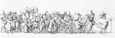 John Bull Leading Visitors to the Great Exhibition by Richard Doyle