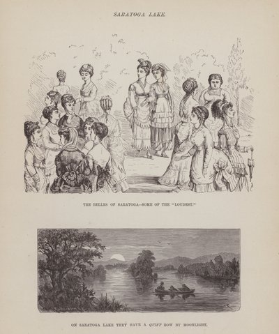 Page from The American Tour of Messrs Brown, Jones and Robinson by Richard Doyle
