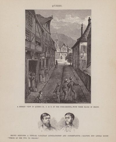 Page from The American Tour of Messrs Brown, Jones and Robinson by Richard Doyle