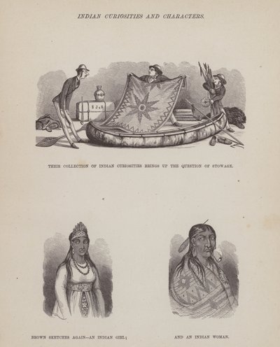 Page from The American Tour of Messrs Brown, Jones and Robinson (engraving) by Richard Doyle