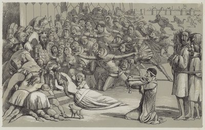 Surrender of Calais by Richard Doyle