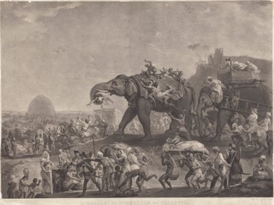 Embassy of Hyderbeck to Calcutta by Richard Earlom