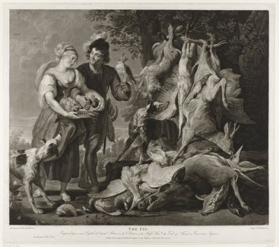 Portrait of Peter Paul Rubens and His Wife by Richard Earlom