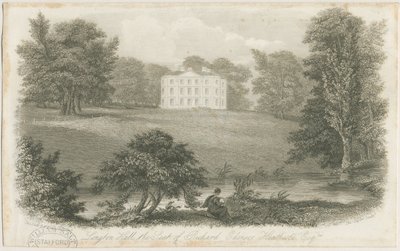 Longton Hall: steel engraving, nd [?early 19th cent] by Richard Edensor Heathcote