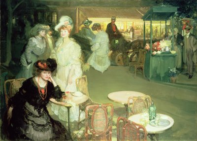 Cocktail Hour, or Cafe de Nuit by Richard Emil Miller