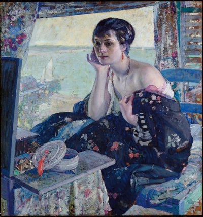 Woman by a Window by Richard Emil Miller