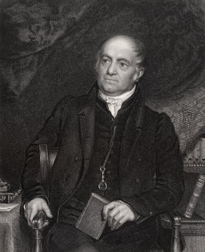 Olinthus Gilbert Gregory, engraved by H. Robinson, from 