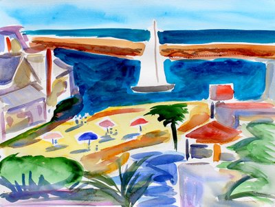 Corona del Mar, Newport Beach, 2018 by Richard Fox