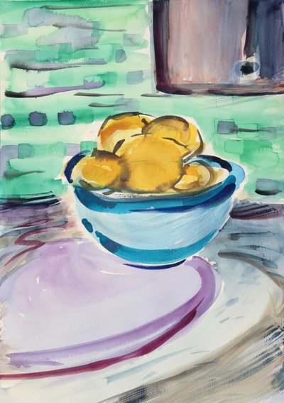 Still Life with Lemons by Richard Fox
