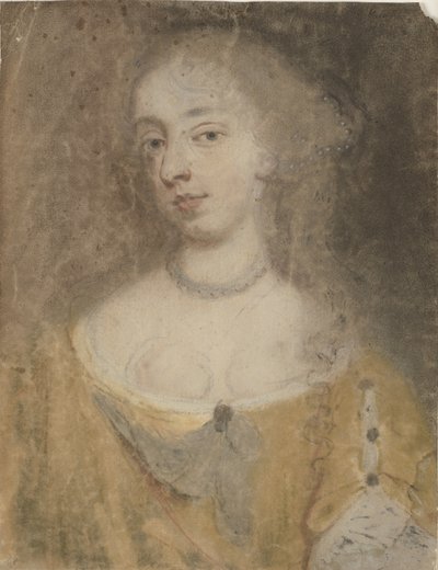 Head and Shoulder Portrait of a Lady by Richard Gibson