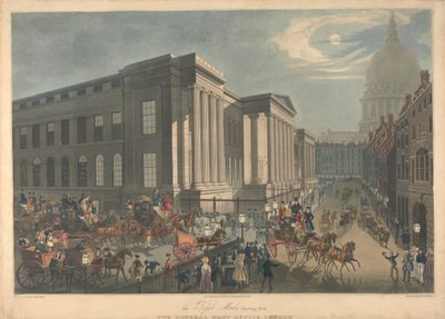 The Royal Mails Starting from the General Post Office, London by Richard Gilson Reeve