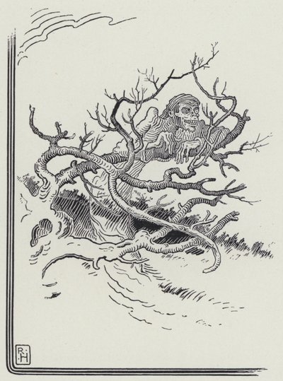 The Man And Death by Richard Heighway